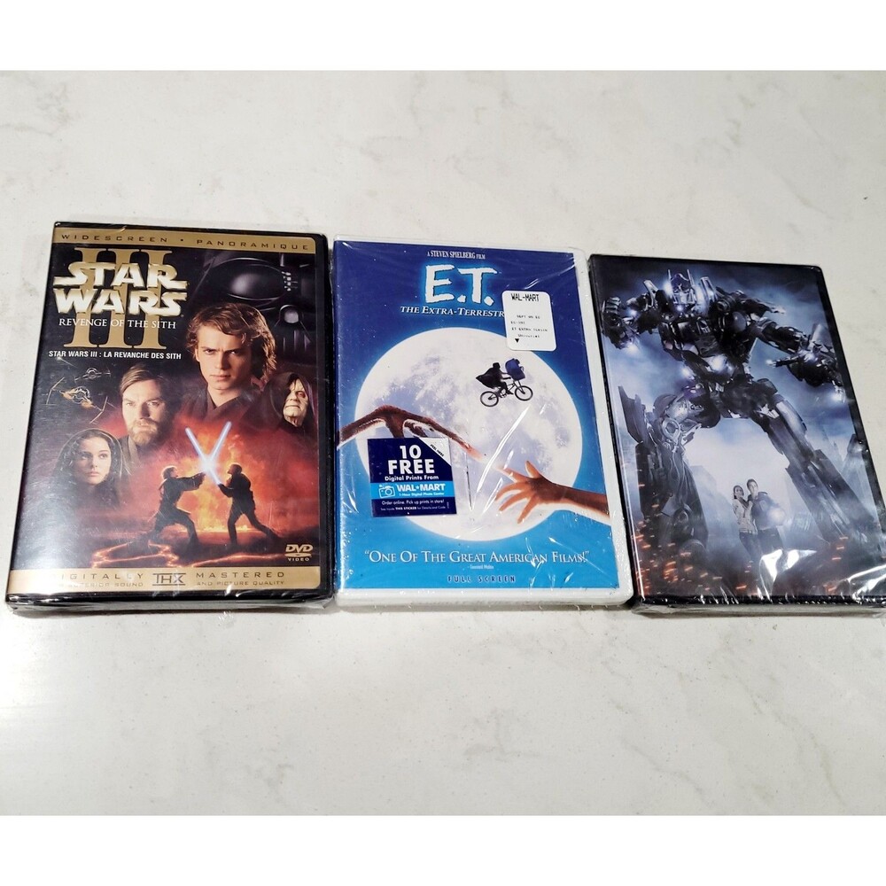 Star Wars: Episode III Revenge of the Sith E.T. Transformers Lot Of 3 NEW SEALED